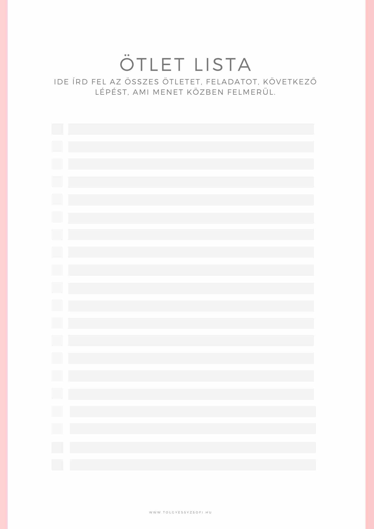 Workbook - Checklist Option 2